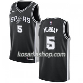 Dres San Antonio Spurs Dejounte Murray 5 Nike 2017-18 Crna Swingman